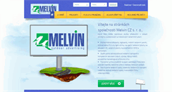Desktop Screenshot of melvin.cz